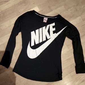 Nike Black Logo Top XS